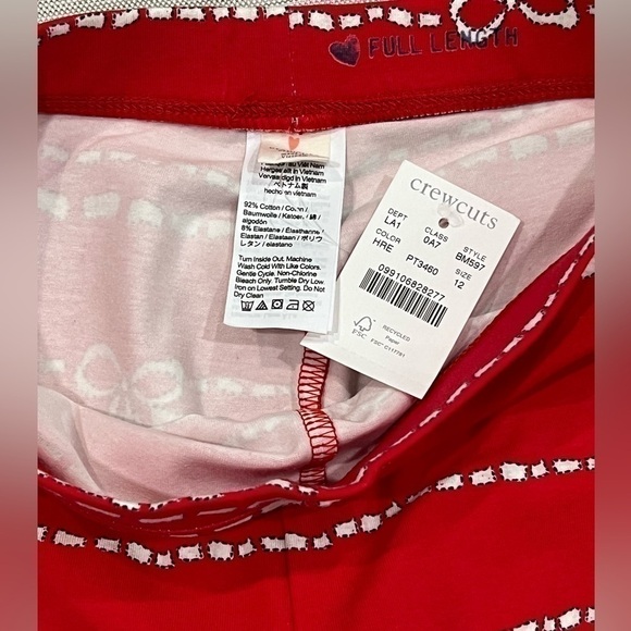 J. Crew Crewcuts Girls' printed everyday leggings (Size 12) - Picture 4 of 4